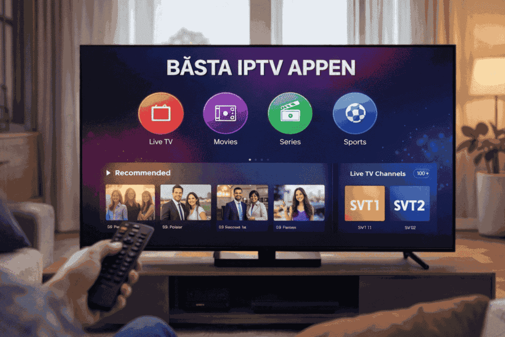 Bästa IPTV appen