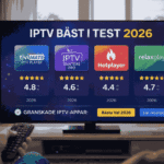 IPTV bäst i test 2026