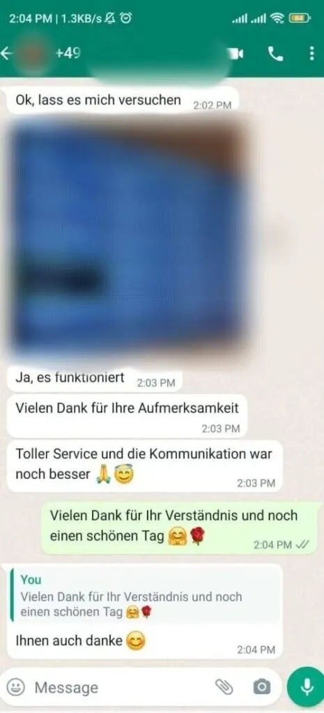 Review screenshot