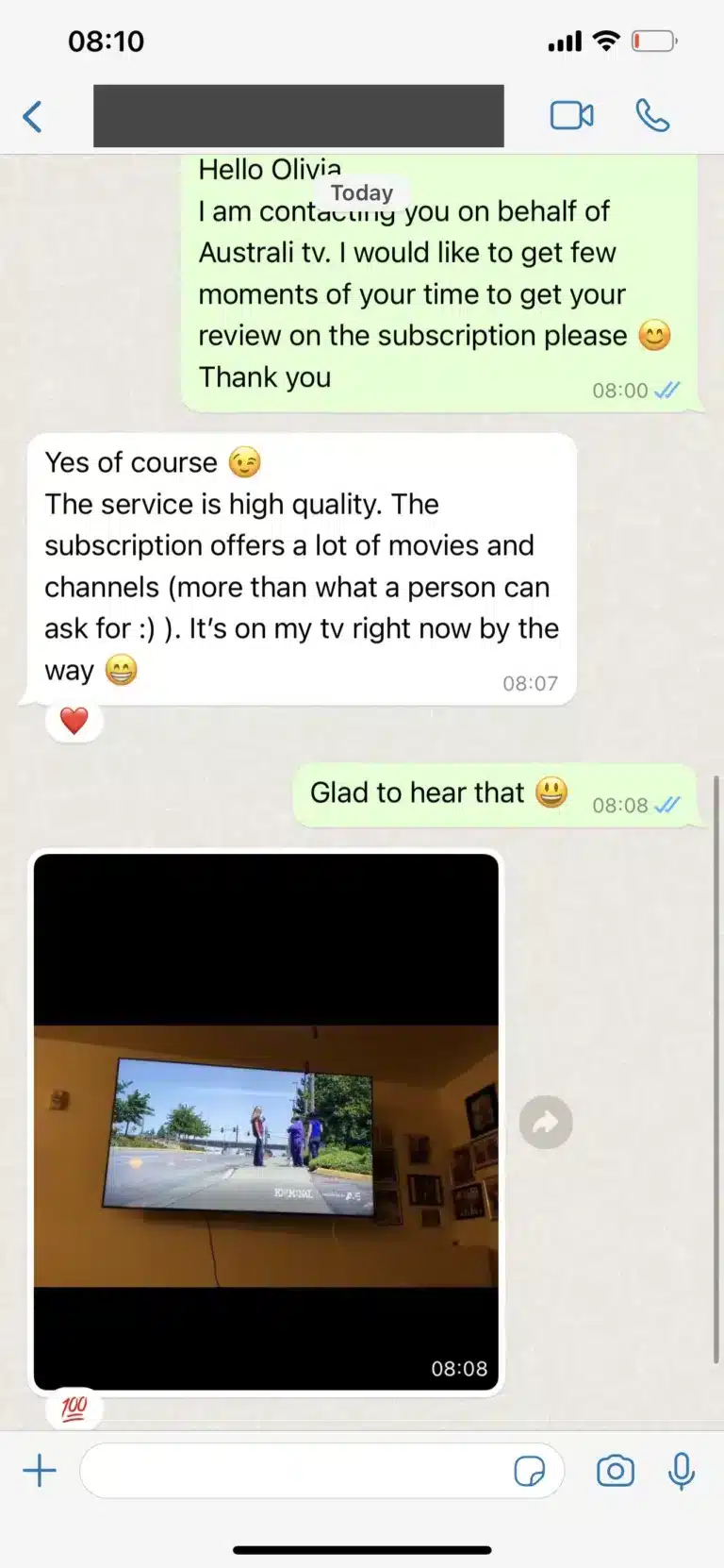 Review screenshot